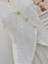 Asymmetrical Button Down Vest With Skirts Sets